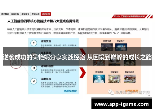 逆袭成功的吴艳妮分享实战经验 从困境到巅峰的成长之路 逆袭成功的吴艳妮分享实战经验 从困境到巅峰的成长之路