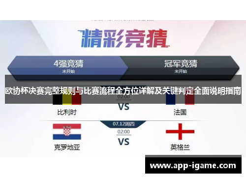 欧协杯决赛完整规则与比赛流程全方位详解及关键判定全面说明指南 欧协杯决赛完整规则与比赛流程全方位详解及关键判定全面说明指南